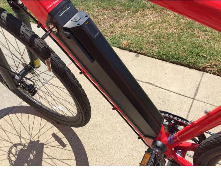 24V 36V 48V E Bisiklet Downtube Bataryası 18650 Şarj edilebilir Li Ion Tipi