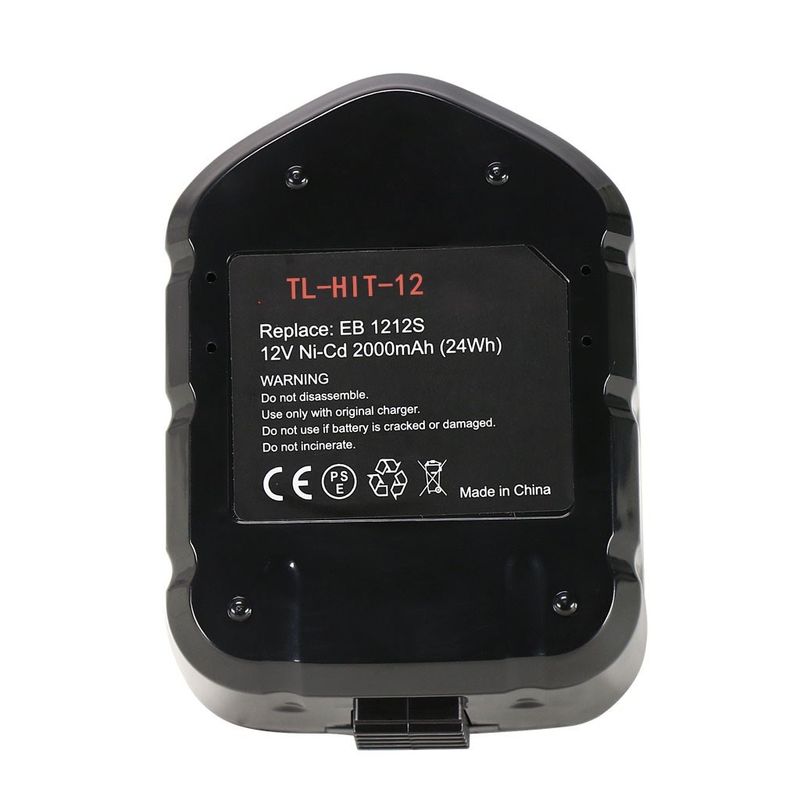 Yeniden şarj edilebilir Hitachi Kablosuz Piller 12V 3.3ah Eb 1212s Eb 1214L Eb 1220bl