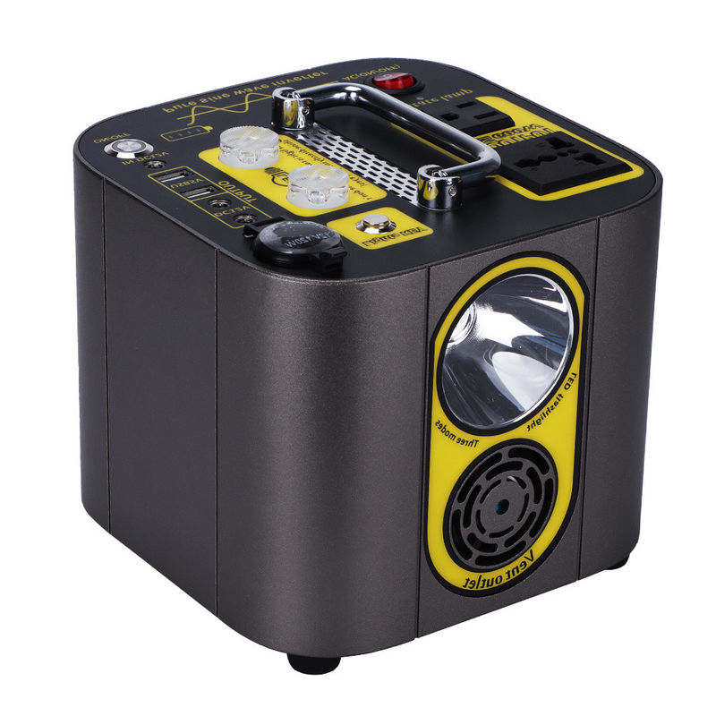 18650 Pil Taşınabilir Güç Santrali 467wh 126ah Tedarik 600W Zirve 1000W USB Tipi C ile