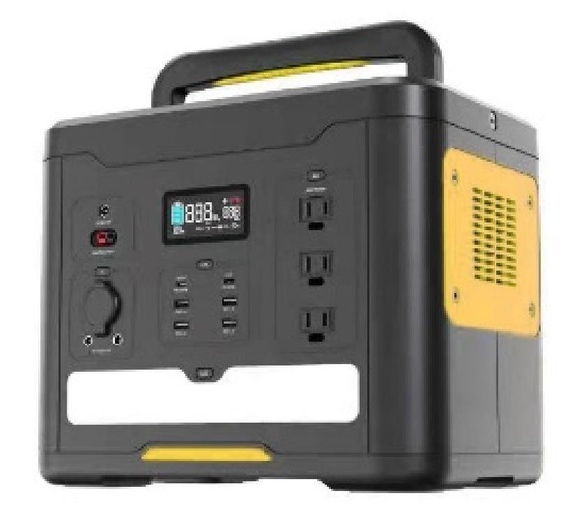 Güneş Jeneratörü 500W Güneş Paneli Kapasitesi ile Taşınabilir Elektrik Santrali 515wh Dışarı Kamp Gece Balıkçılık için Güç Tedarikçisi