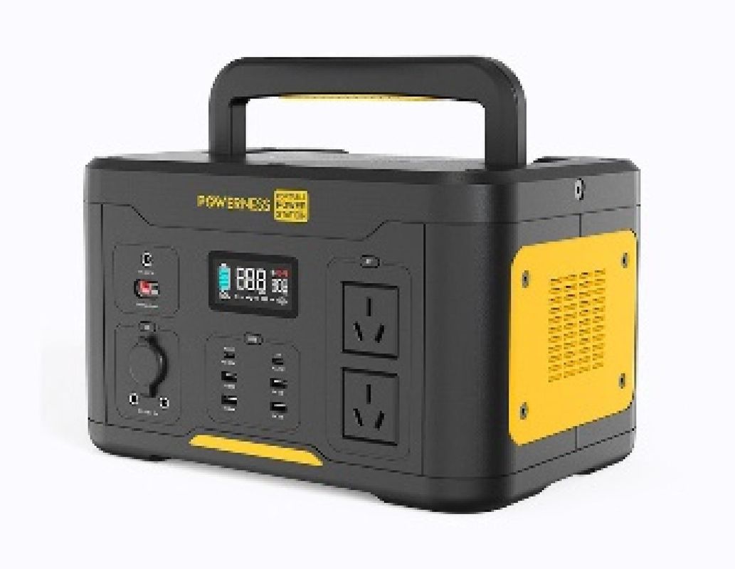 Güneş Jeneratörü 500W Güneş Paneli Kapasitesi ile Taşınabilir Elektrik Santrali 515wh Dışarı Kamp Gece Balıkçılık için Güç Tedarikçisi