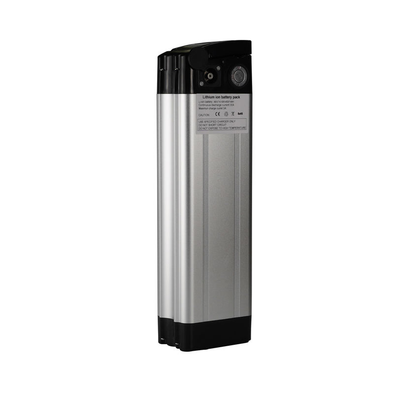 Gümüş Balık E Bisiklet Bataryası 1000W 24V 36V 48V 10ah 15ah 20ah E-Scooter Bataryası Bisiklet Bataryası 18650 Cell Downtube Akku Lityum Ion Bataryası Temiz Güç için
