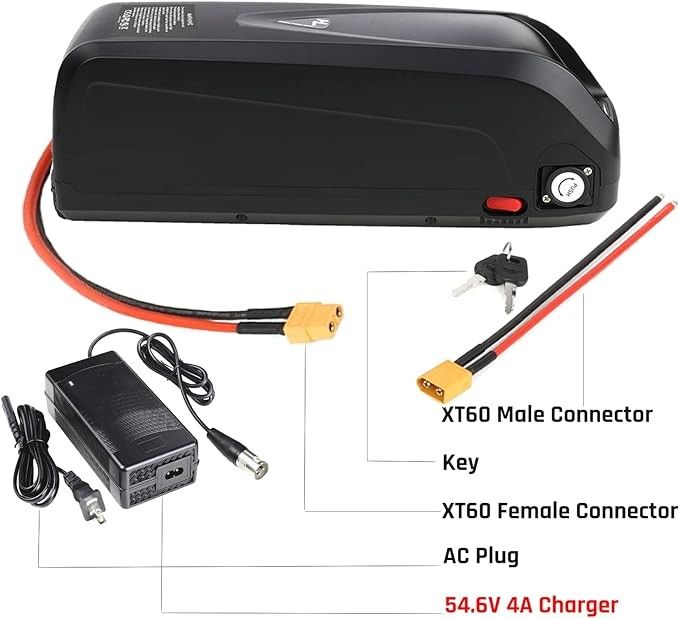 Li Ion Bosch Powerpack 400 Pil, 12 saat 15.6 saat 36V Ebike Pil Elektrikli Bisiklet için