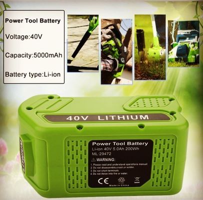 Bahçe Araçları Yeşillikler 40 Volt Lityum Pil 20302 20672 24252