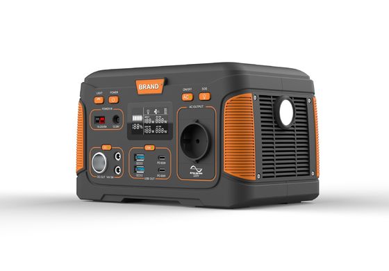 300W Dışarıda Taşınabilir Elektrik Santrali Acil Kamp Akü Bankası AC/DC Inverter ile