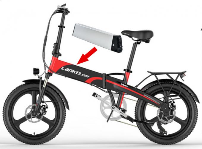 48V 8ah -14ah Ebike Bataryası Samebike Elektrikli Bisiklet Katlanılabilir Ebike için Lityum-Ion Pil 4