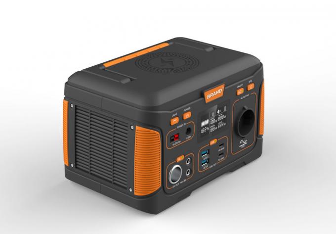 300W Dışarıda Taşınabilir Elektrik Santrali Acil Kamp Akü Bankası AC/DC Inverter ile 3