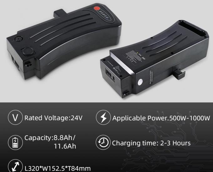 Samsung 10icr19/65-4, SDI-3610c, SDI-3611c için 24V 11.6ah E-Bike Pil Değiştirme - 10.4ah Elektrikli Bisiklet Akku için 36V Li-ion Pil 1