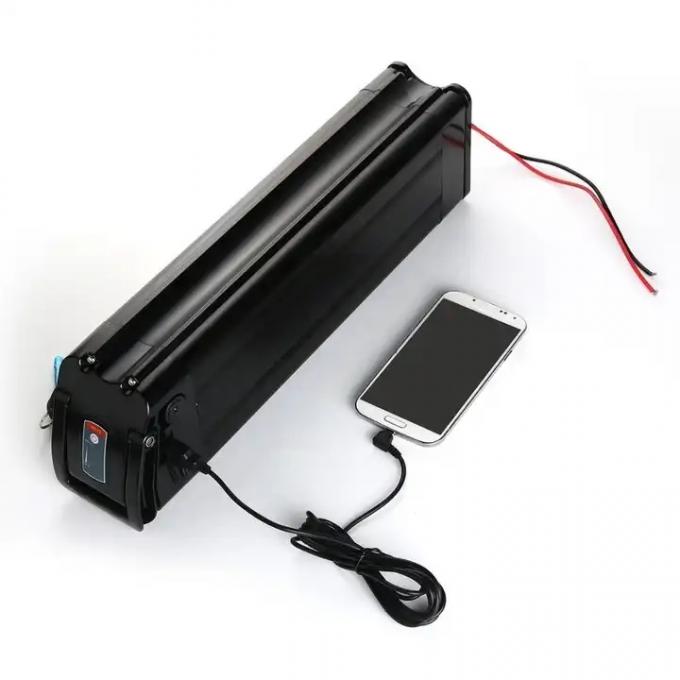 Alüminyum Kutusu 36V Elektrikli Bisiklet Pil Samsung Zhenlong Phylion Mifa USB ile 3