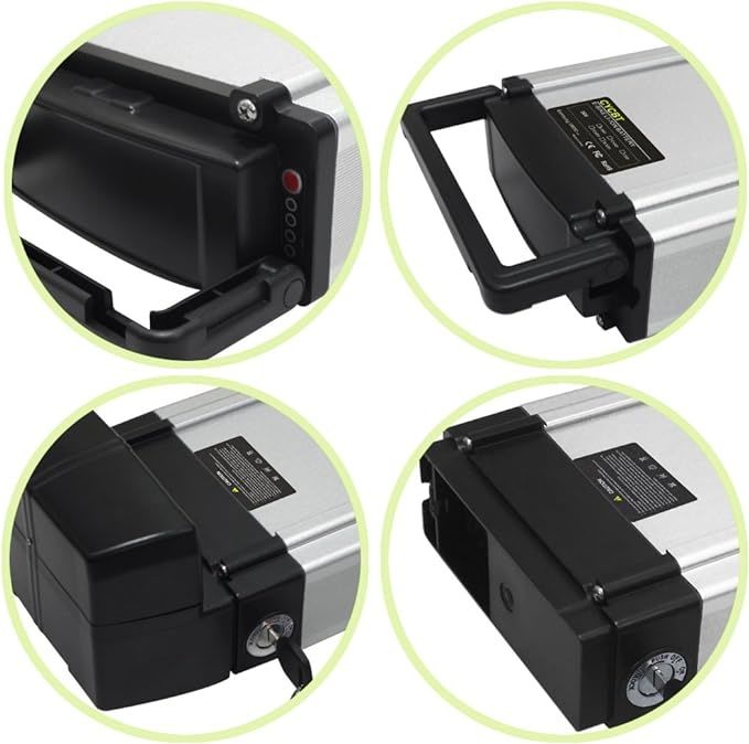 E-Bike Pil 36V 13ah Lityum İyon Pil E-Go / Wondervelo / Hapex için uygun 4